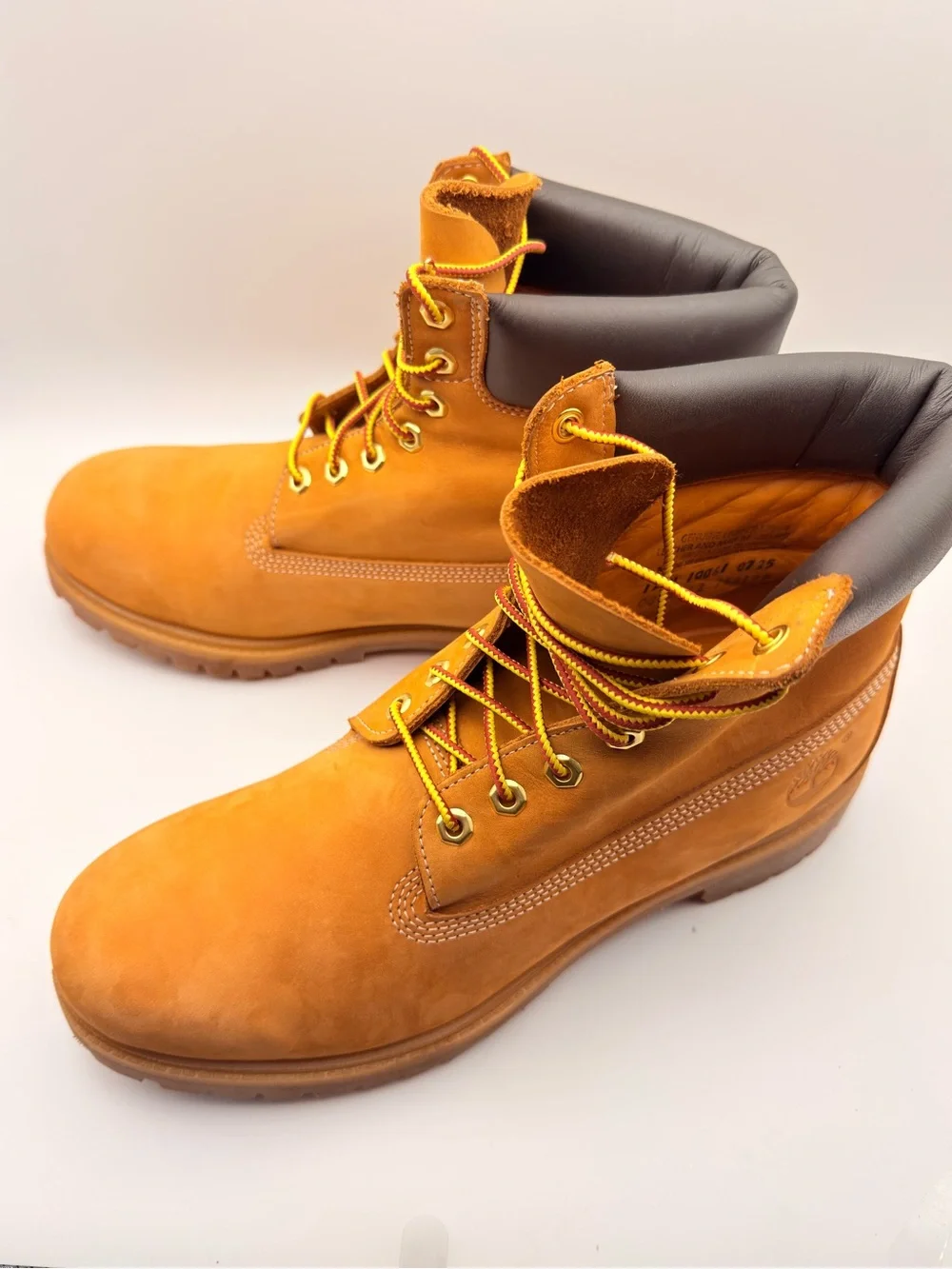 Timberland Men’s 6” Premium Waterproof Boots Wheat Size 12 New